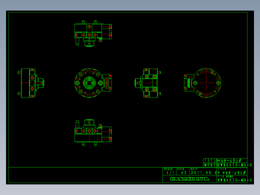 KOSMEKSWR0070-MA-B多系列多零件图纸模型多系列多零件图纸模型
