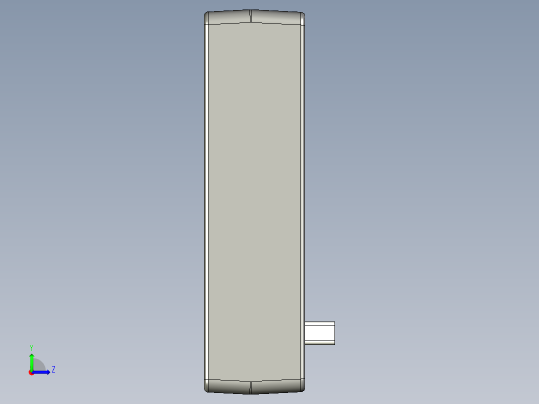 基恩士VT2-E2_P2_kc图纸模型左视图