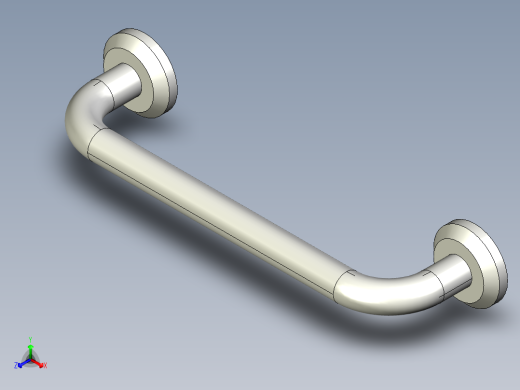 取手(不銹鋼)EB(B)-3D多系列多零件图纸模型