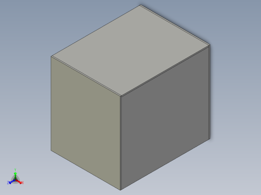 小个子存货架置物架正等轴测缩略图