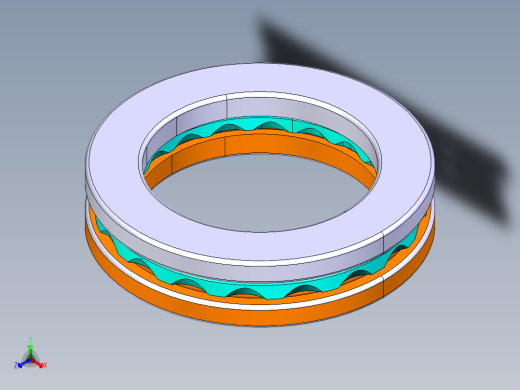 平面推力球轴承51107
