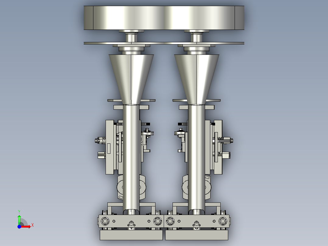 罐装封口机前视图