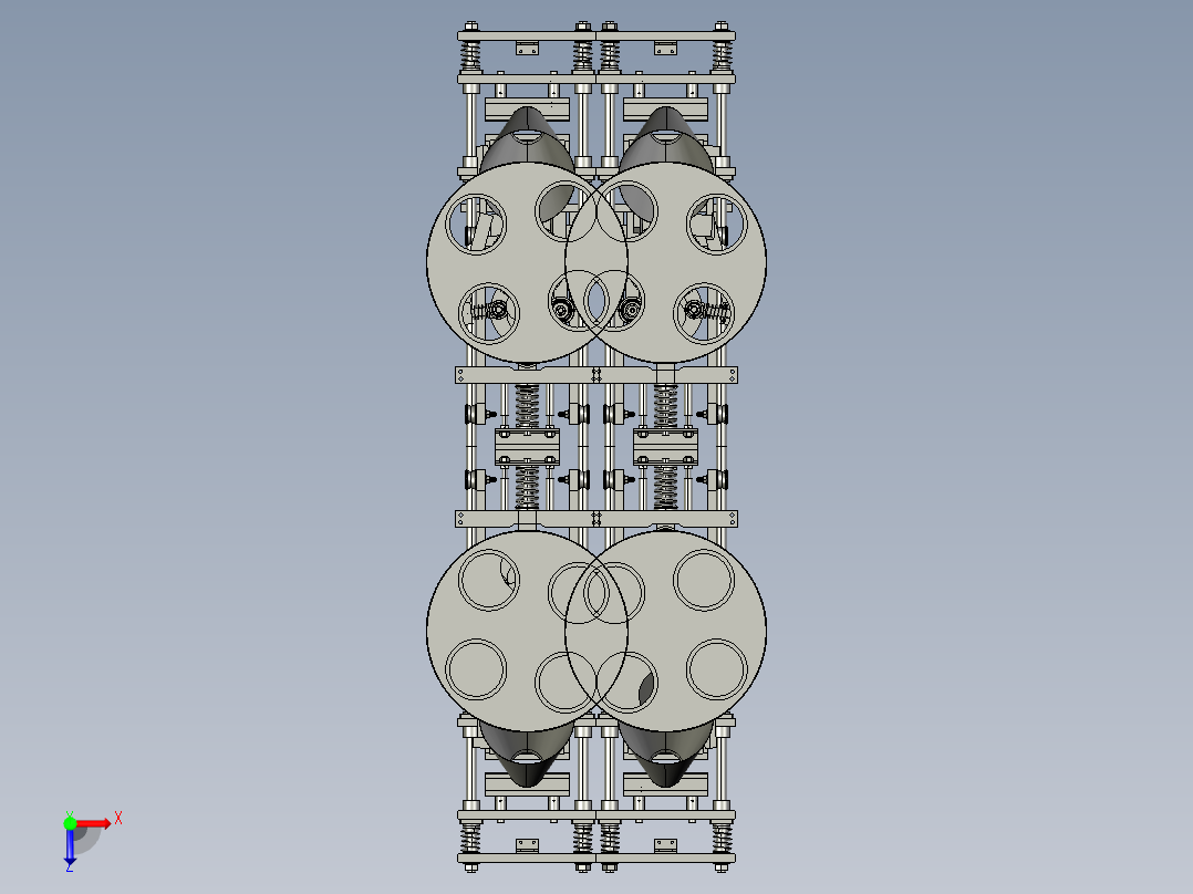罐装封口机俯视图
