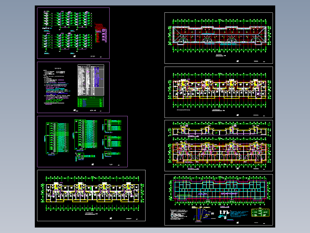 某住宅楼电器施工图纸
