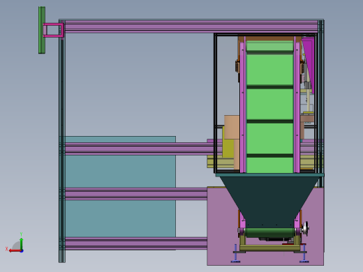端盖自动加工机sw18可编辑后视缩略图