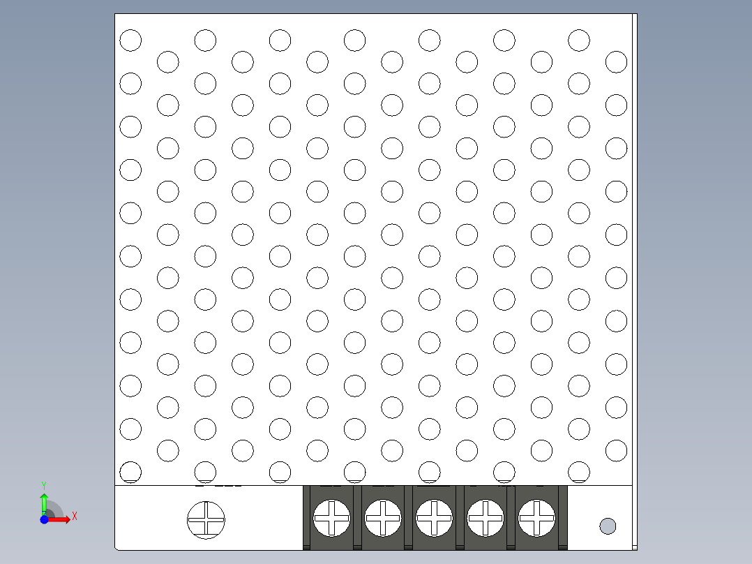 台湾明纬 S-15-24前视图