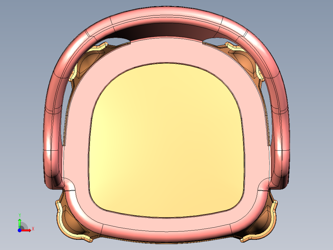 A0002813-塑料椅子前视图