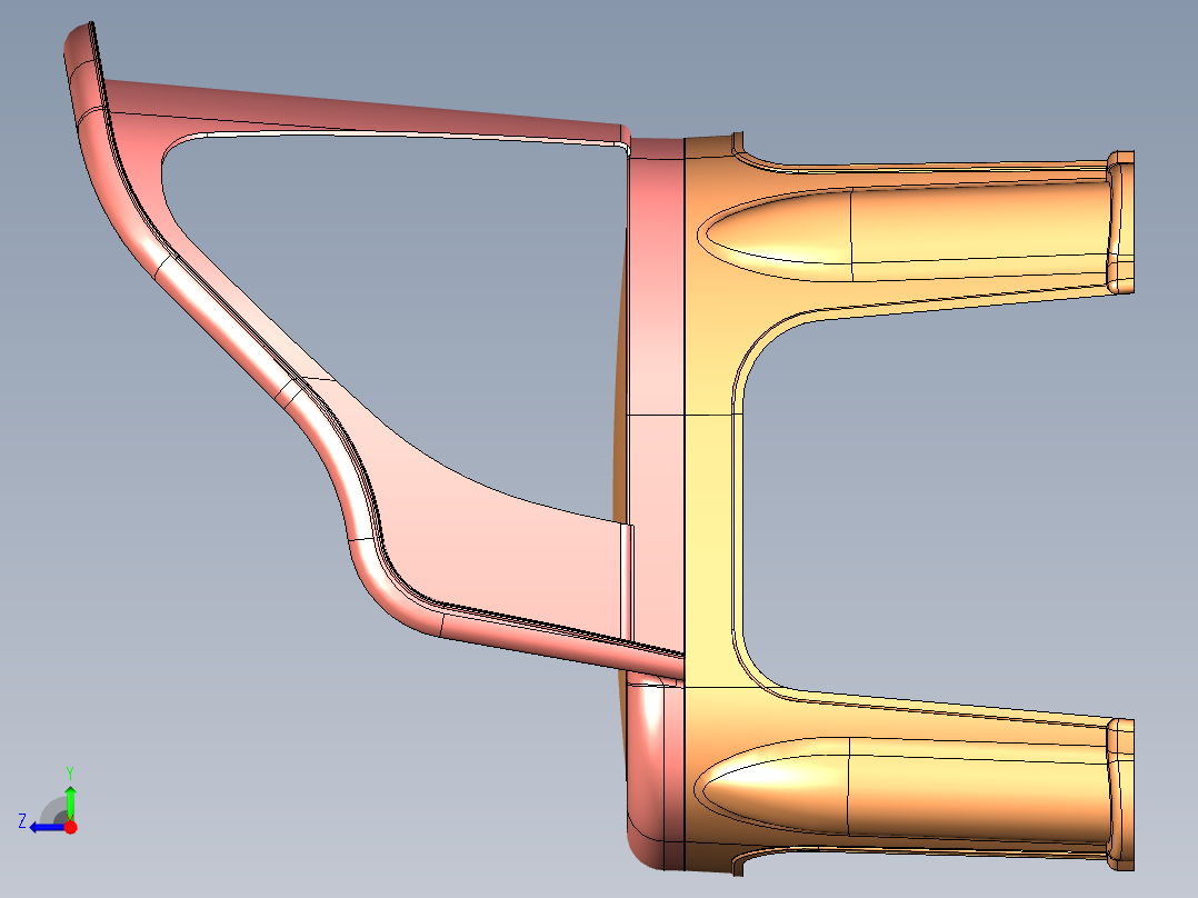 A0002813-塑料椅子右视图
