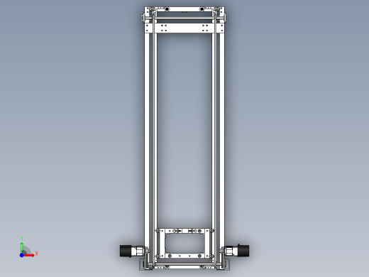 A2004438-电梯 CAD 提升机前视缩略图