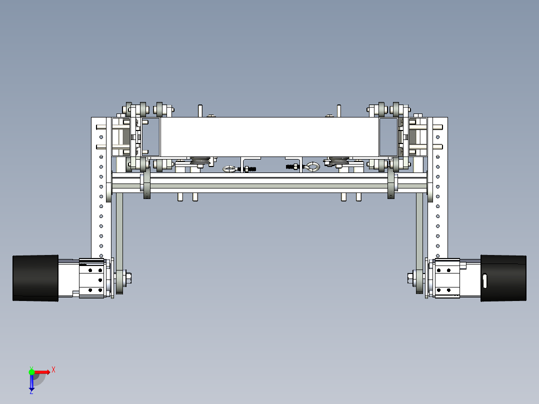 A2004438-电梯 CAD 提升机俯视图