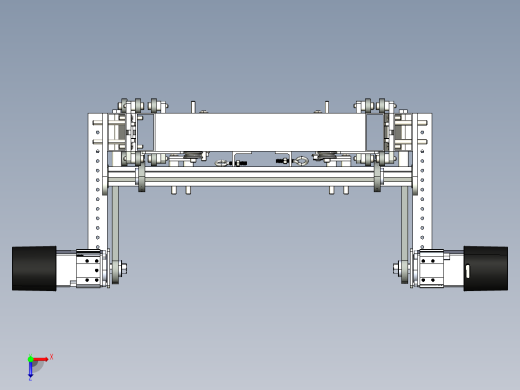 A2004438-电梯 CAD 提升机俯视缩略图
