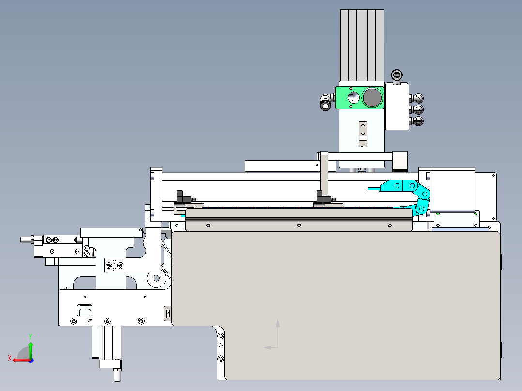 片料贴标机飞达V02--1109134-85后视图