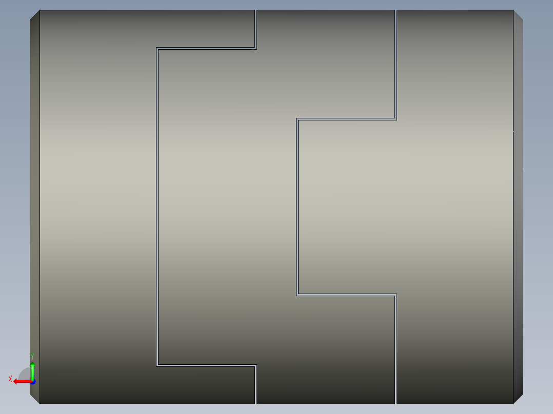 XG12-40x50-14x14联轴器后视图