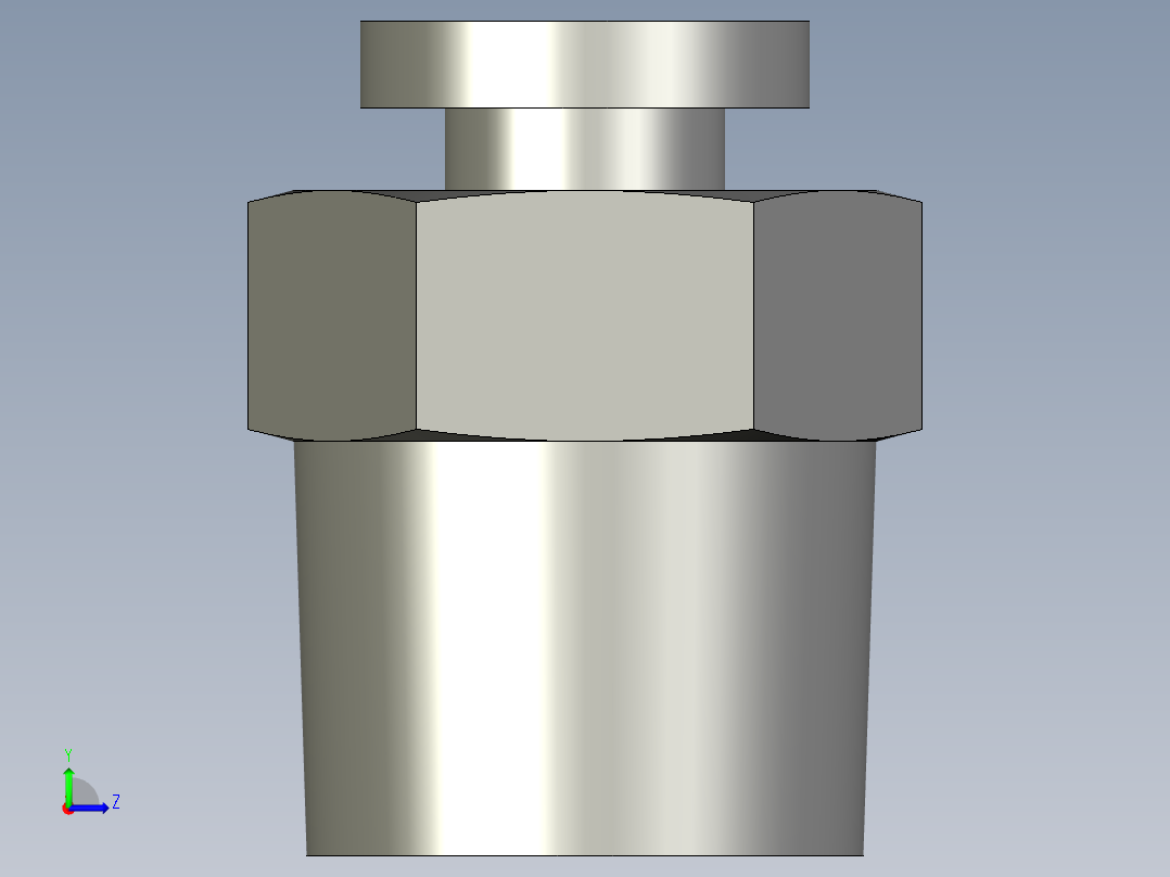 SMC-KQ2H04-01AS左视图