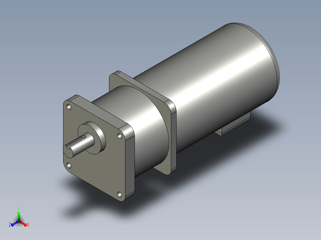 東方馬達-US590-502EG-5GU9KB正等轴测图