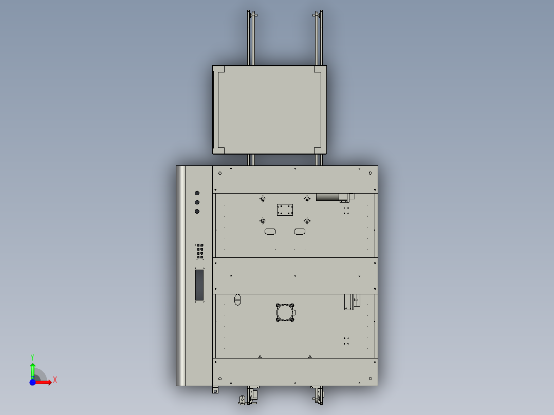 适应性强的LED检测治具前视图