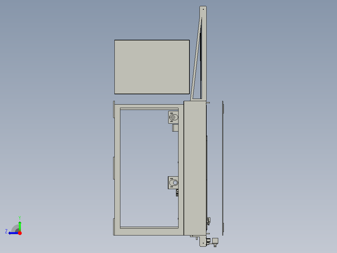 适应性强的LED检测治具右视图