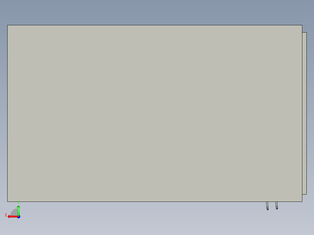 PCB-铁片-压合锁螺丝整体后视图