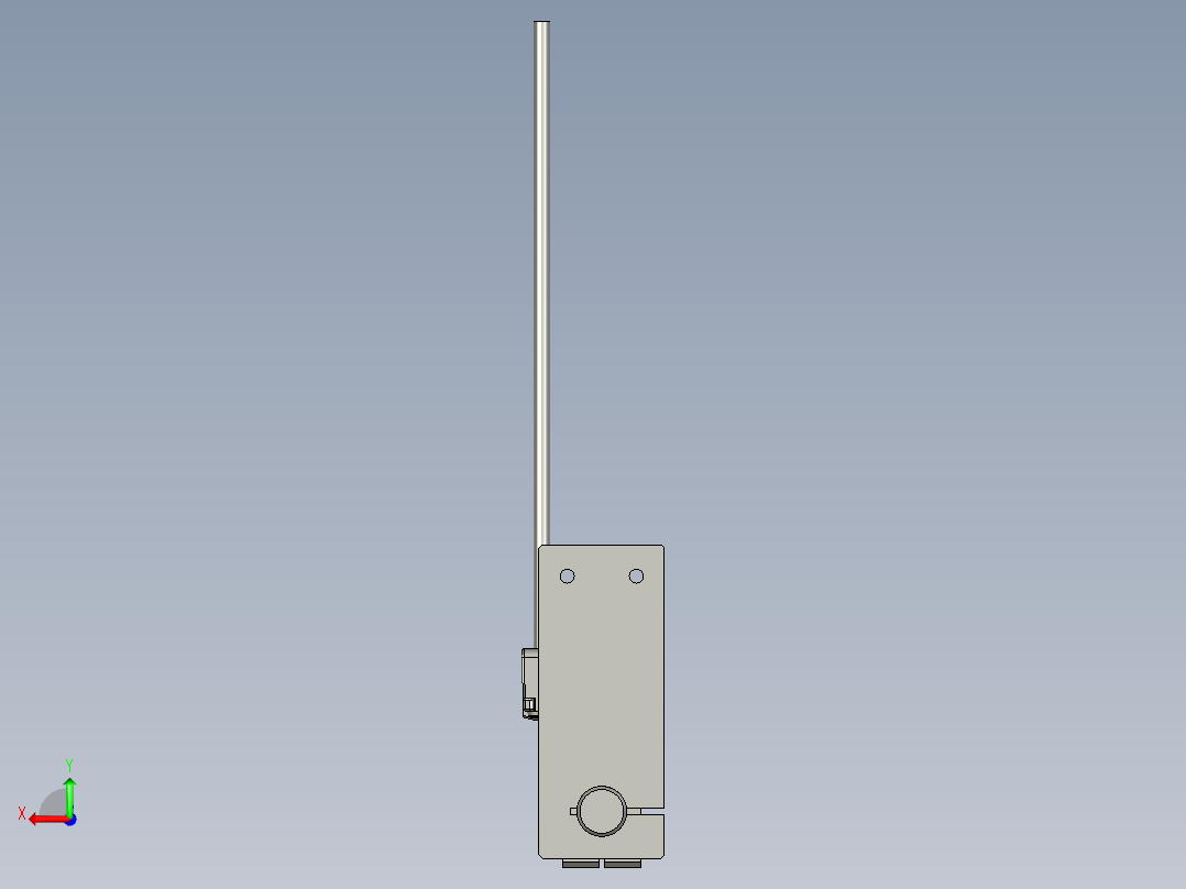 接料踏板检测有无后视图