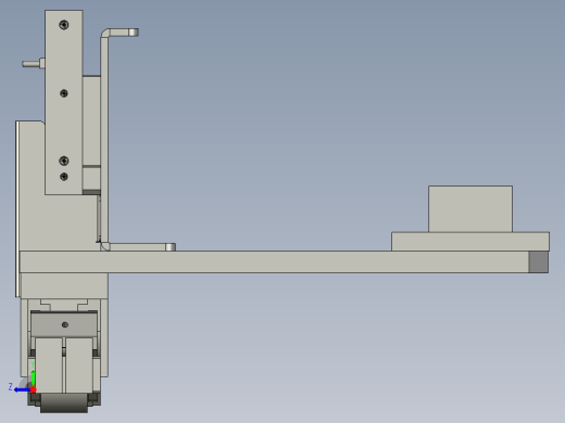 -移动光电感应机构右视缩略图