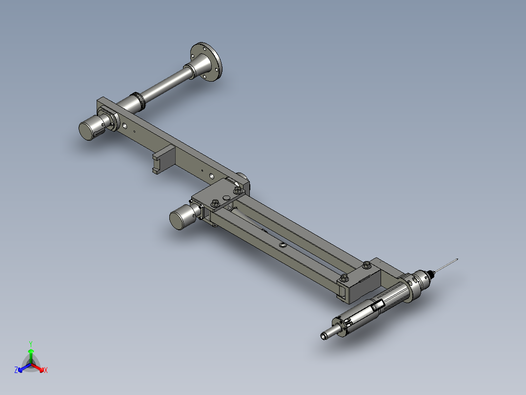 大机械臂支架标准款(D25L315-380-400)_外形图_20230901-2主视图