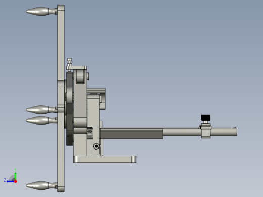 辐条切割穿线机右视缩略图