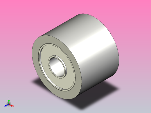 QAC01-20-L15直柱型带轴承 滚轮