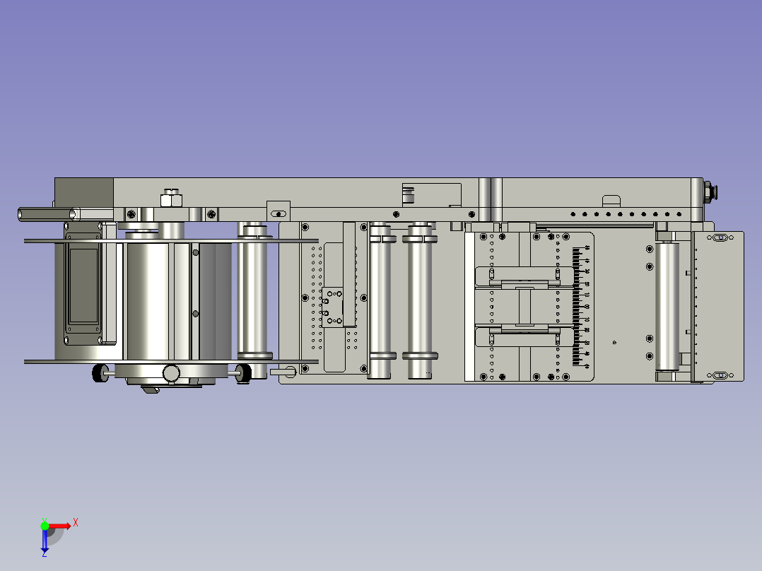 YQ-HD100C2-1LR后撤飞达V01--俯视图