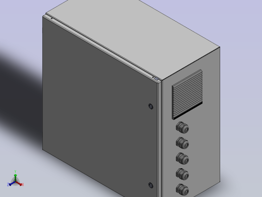 钣金电控柜（单开门）