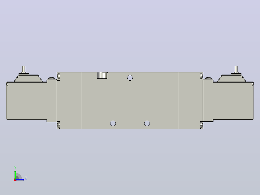 LVF(VZ)系列电磁阀气控阀[LVF5220]左视图