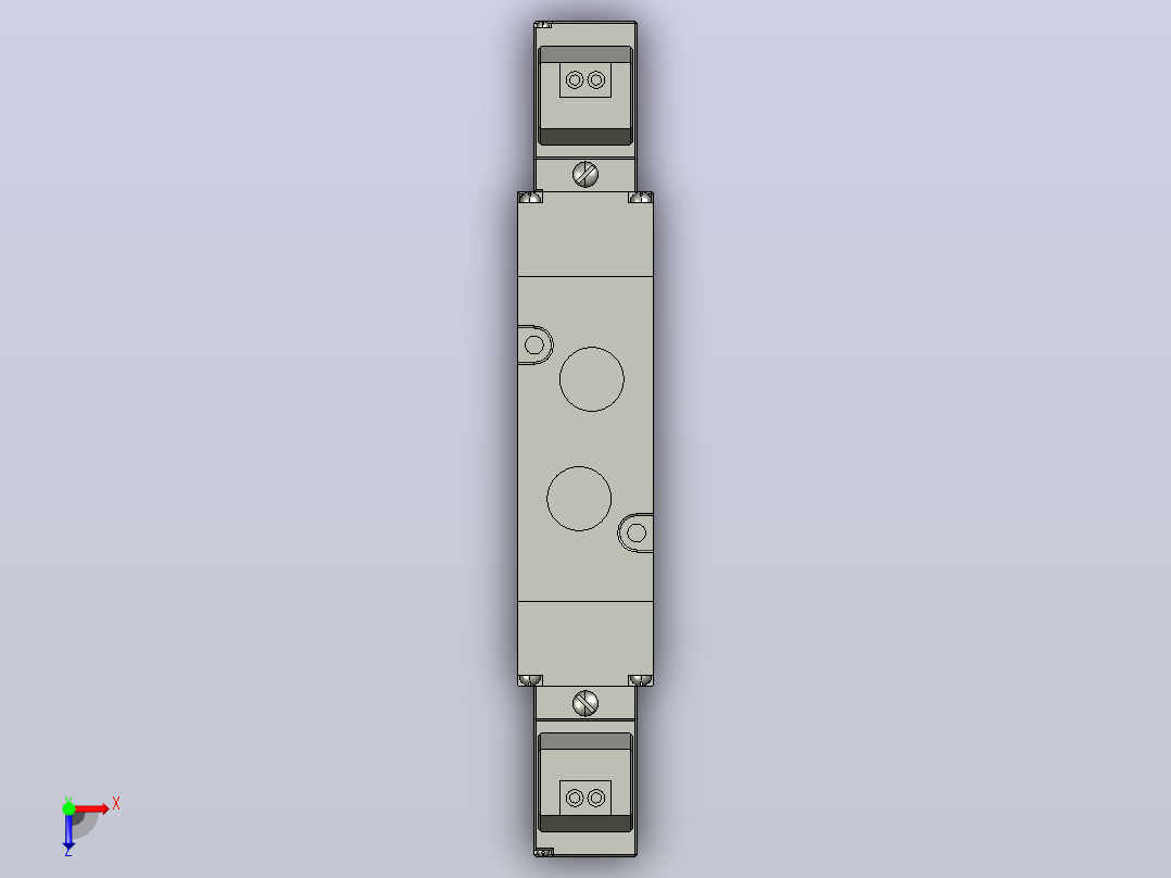 LVF(VZ)系列电磁阀气控阀[LVF5220]俯视图