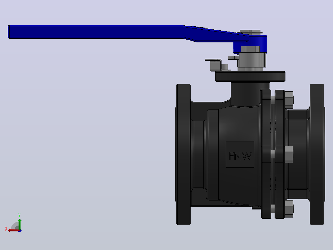 阀门、过滤器FNW-FNW601M后视图