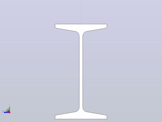 16#热轧工字钢3.5m.SLDPRT右视缩略图