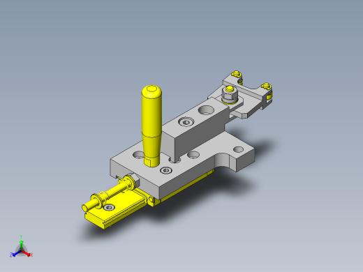 异型工件夹紧机构