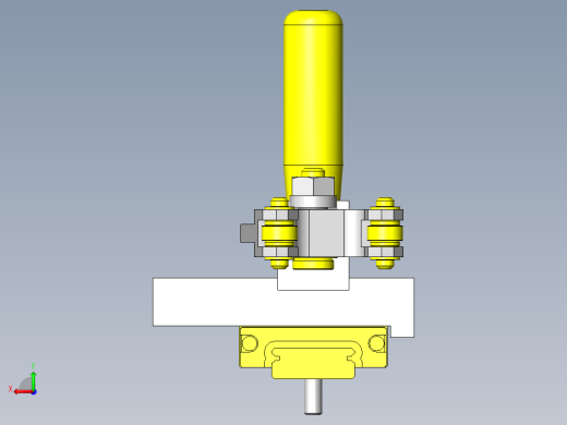 异型工件夹紧机构后视缩略图