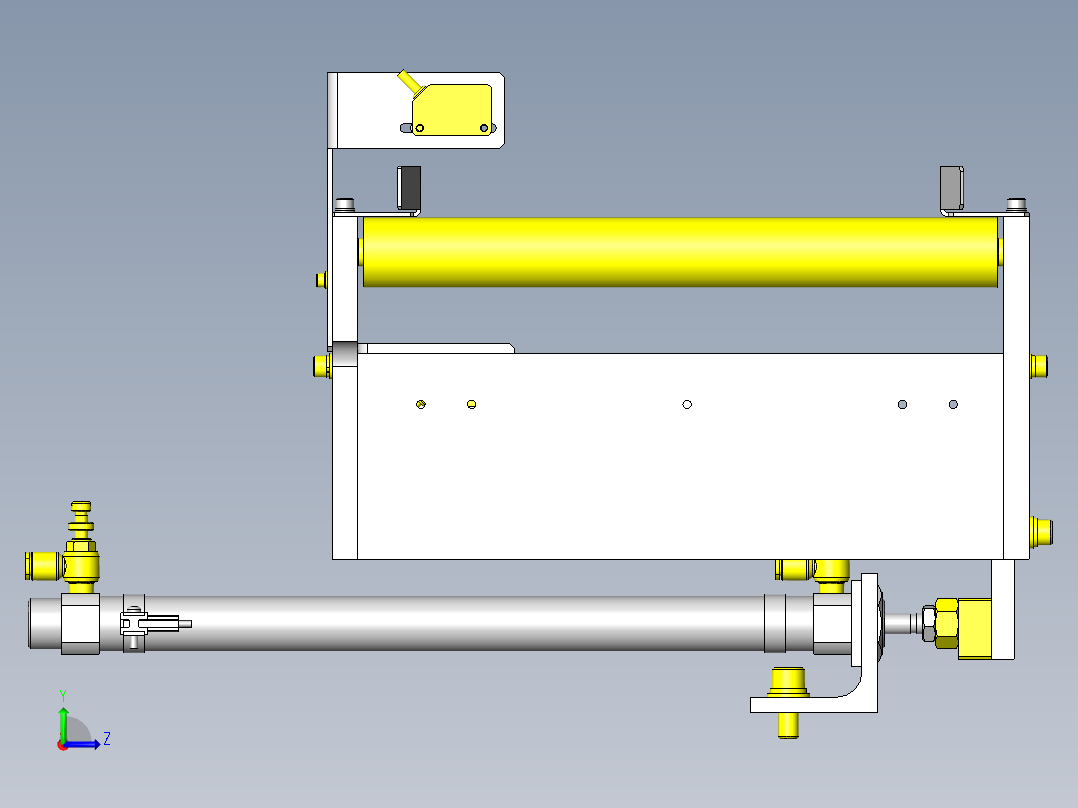 传送线NG排出机构左视图