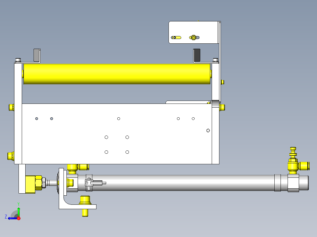 传送线NG排出机构右视图