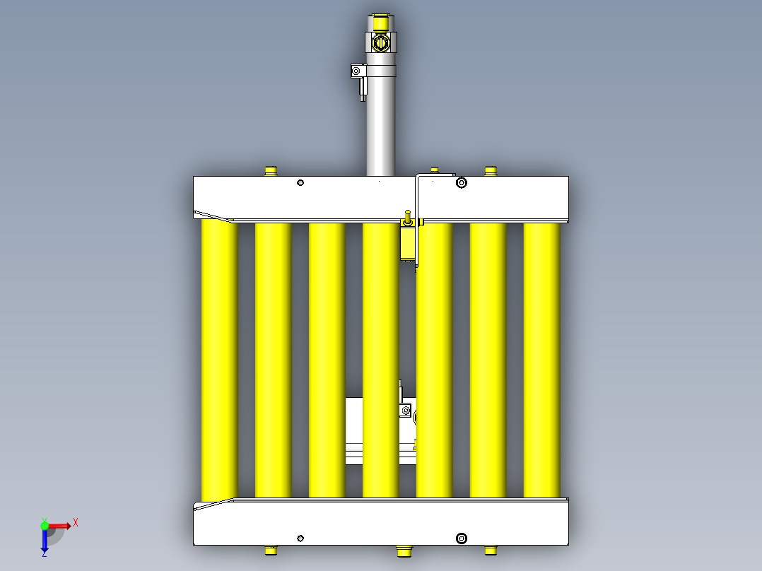 传送线NG排出机构俯视图
