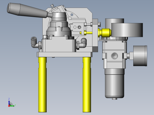 内径测定夹具右视缩略图