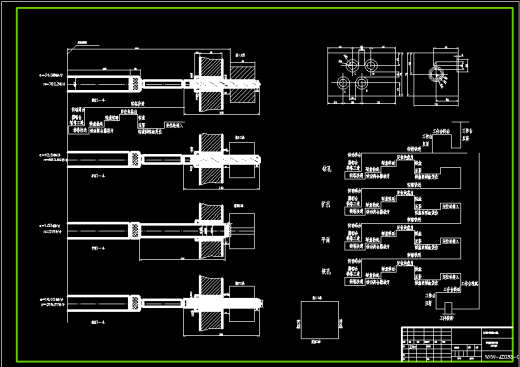 电磁阀体进出油口孔加工组合机床液压系统设计缩略图