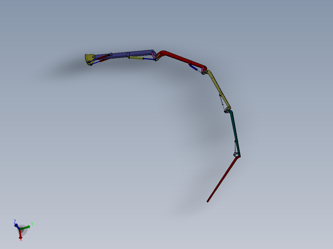 混凝土泵车臂架结构分析与优化设计