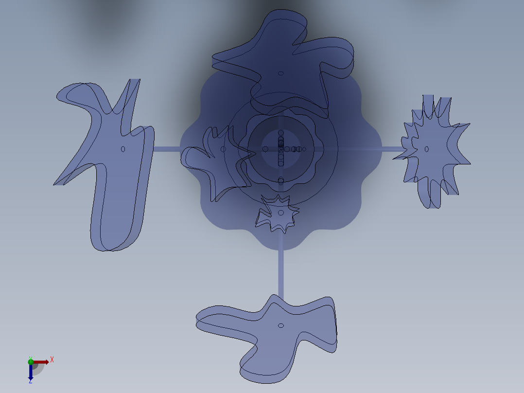 花瓶俯视图