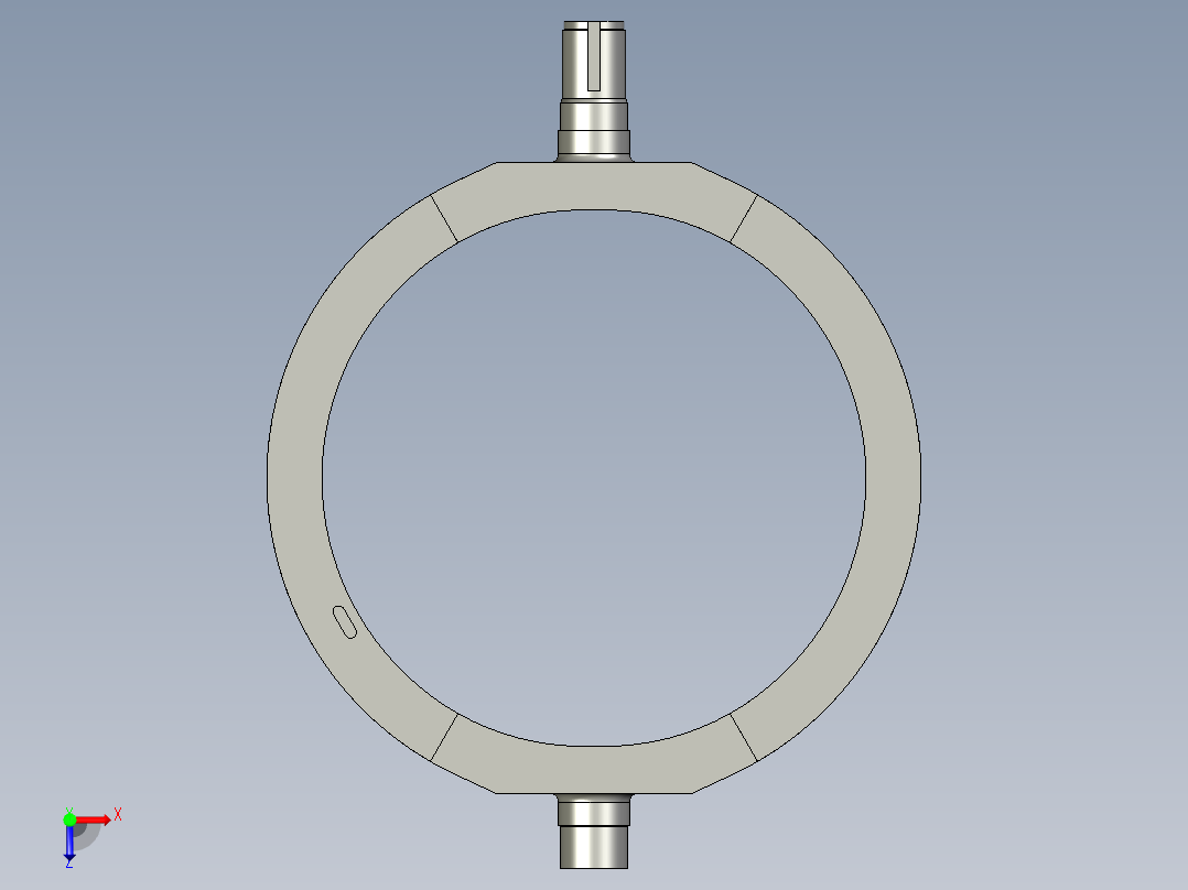 转炉托圈俯视图