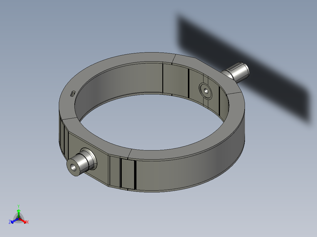 转炉托圈正等轴测图