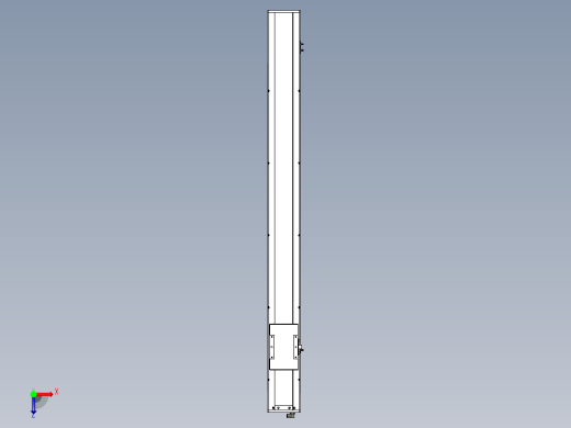 Toyo东佑达直线模组-ECH14-1250-M-D4俯视缩略图