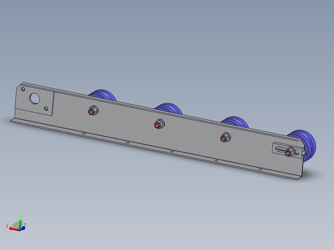 皮带轮输送组件二