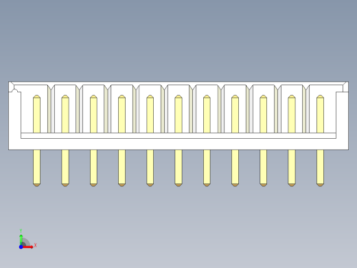 JST-B11B-EH-A前视缩略图