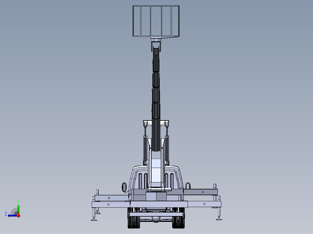 高空车总成(1)右视图