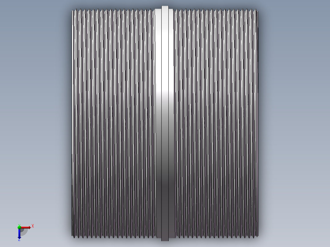 对丝-圆边等径 DN100俯视图