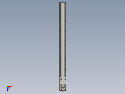 东锦齿条传动DH136G-S1500-BU-减速机+P400W俯视缩略图